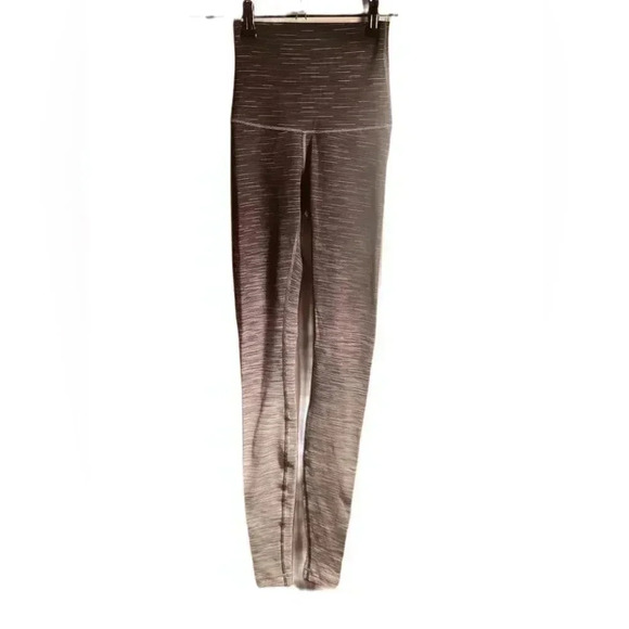 Lululemon Wunder Under Hi-Rise Tight *Ombre Melange Ombre Space Dye Black 2 - Picture 2 of 3